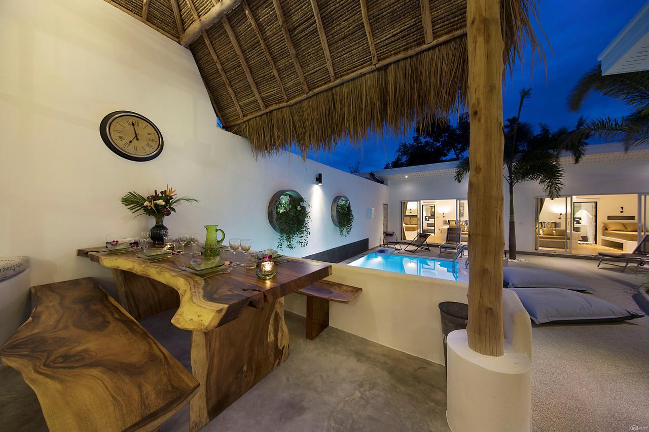 Aditaya Pool Beach Villas บ่อผุด ภายนอก รูปภาพ