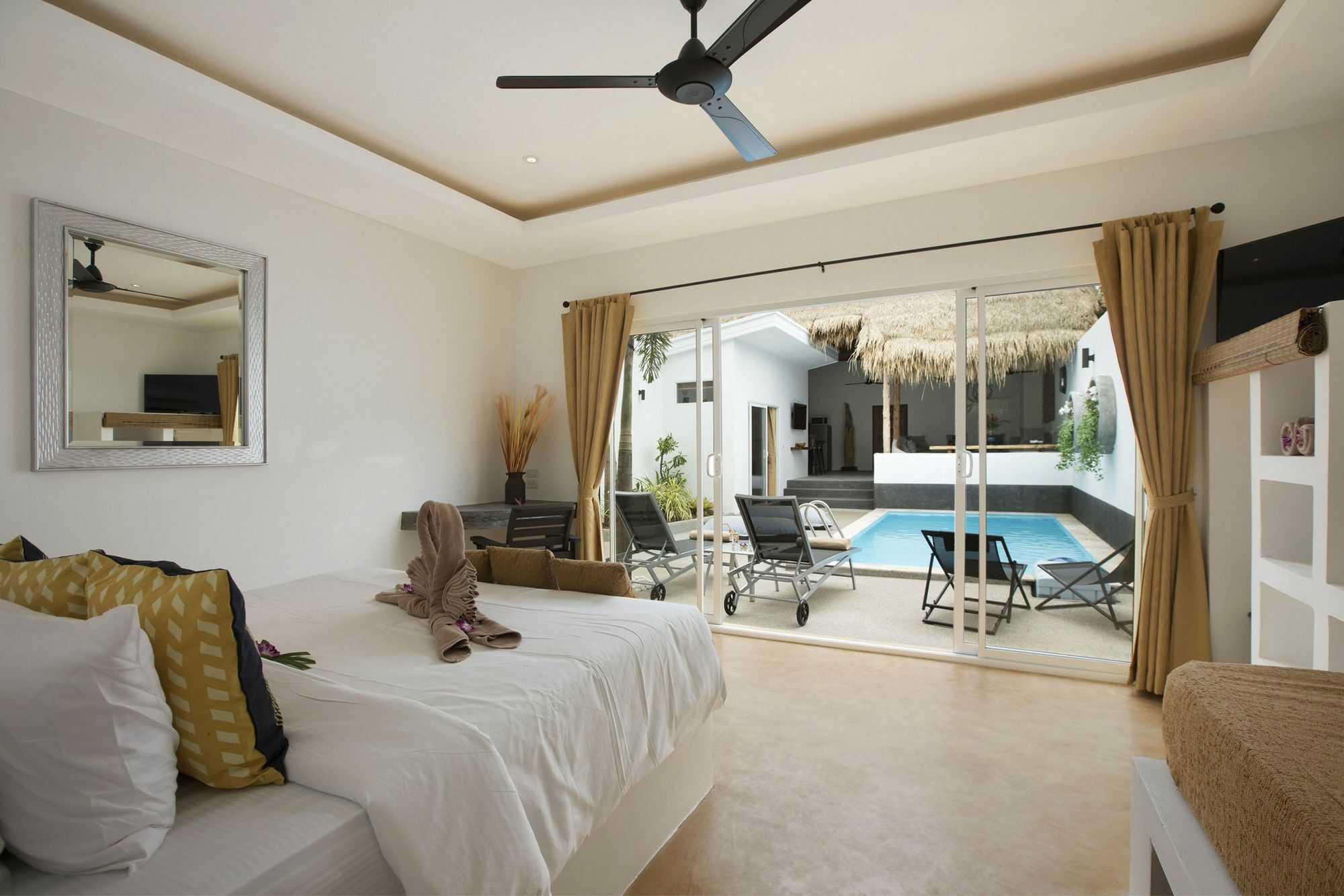 Aditaya Pool Beach Villas บ่อผุด ภายนอก รูปภาพ